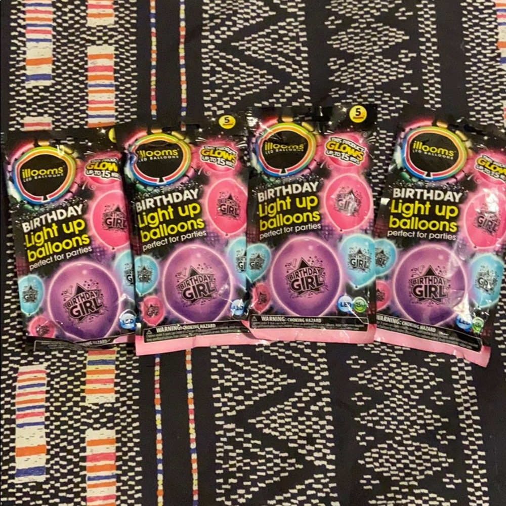 Glow balloons